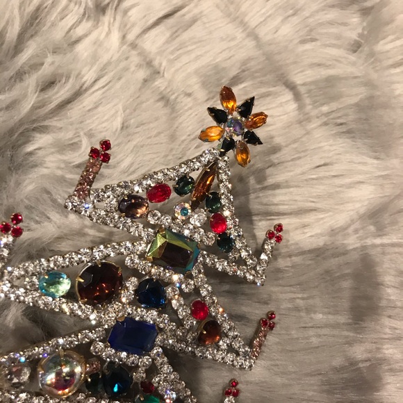 Vintage Jeweled Christmas Tres - Picture 4 of 16